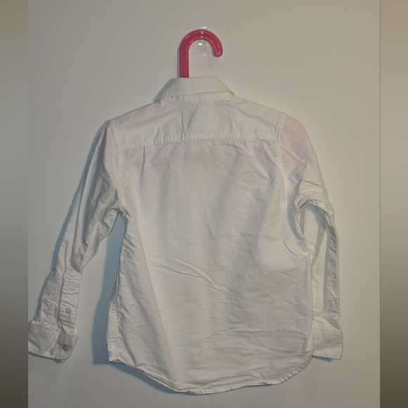 Children's place white button down shirt size US 4 or US 5/6 - Picture 9 of 9